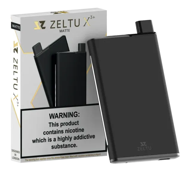Zeltu X3 Plus Matte Black pod mod 1000mAh ultrasottile