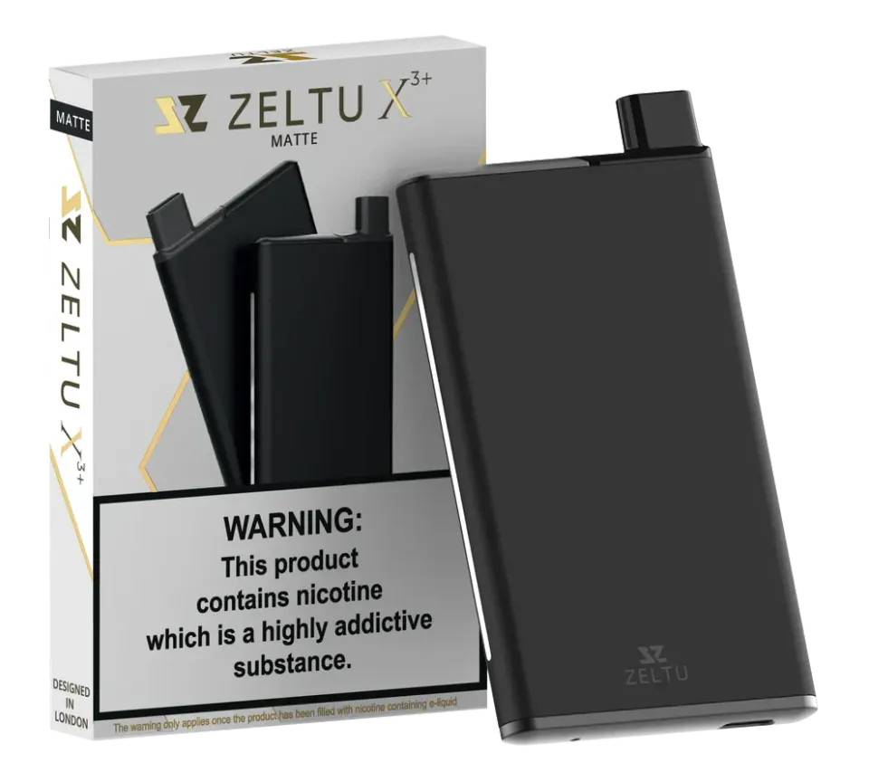 Zeltu X3 Plus Matte Black pod mod 1000mAh ultrasottile