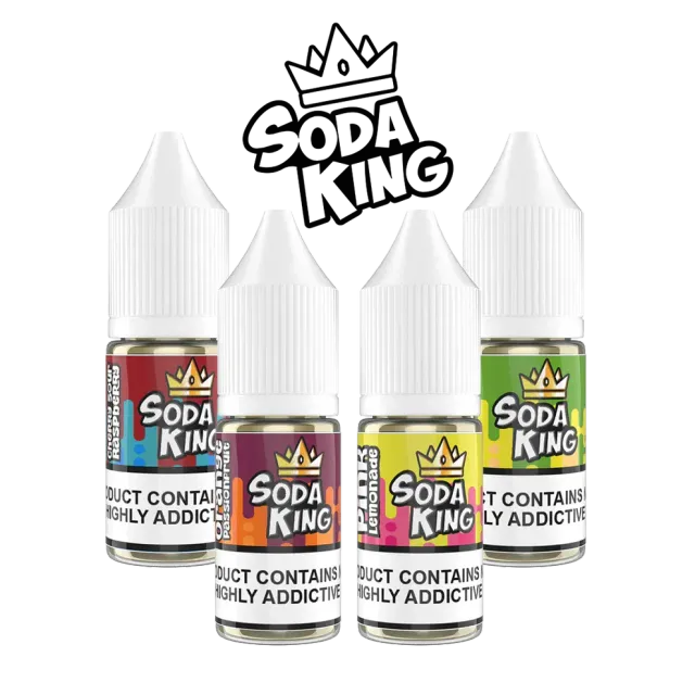 Zeltu Soda King Cherry Sour Raspberry liquido 10ml 10mg fruttato