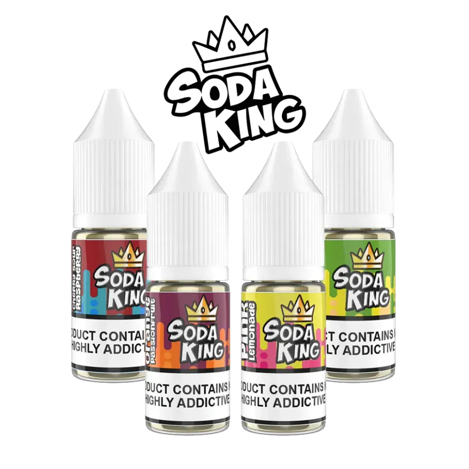 Zeltu Soda King Cherry Sour Raspberry liquido 10ml 10mg fruttato