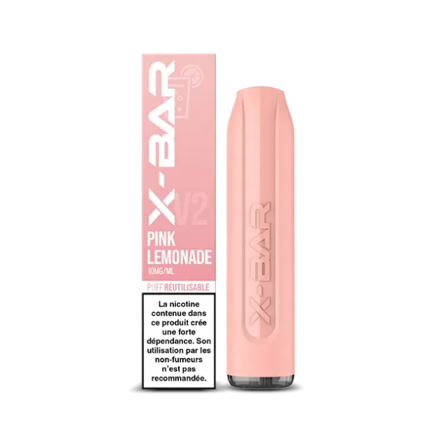 X-Bar 650 Pink Lemonade puff usa e getta limonata rosa