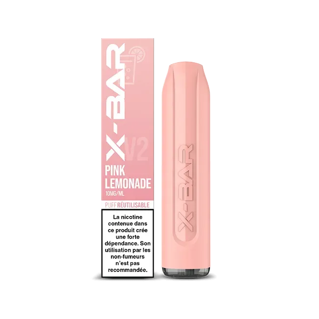 X-Bar 650 Pink Lemonade puff usa e getta limonata rosa