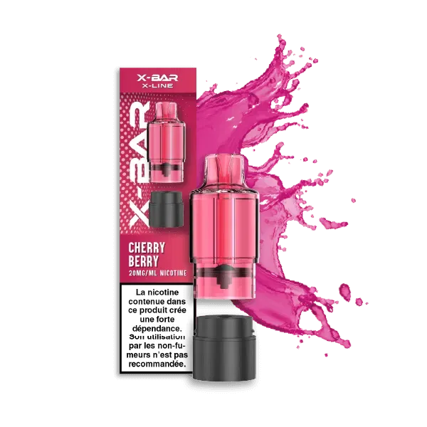 X-Bar Club X-Line Pod Cherry Berry frutti rossi