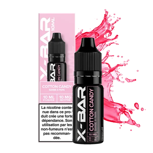 X-Bar Liquido Cotton Candy 10ml dolce