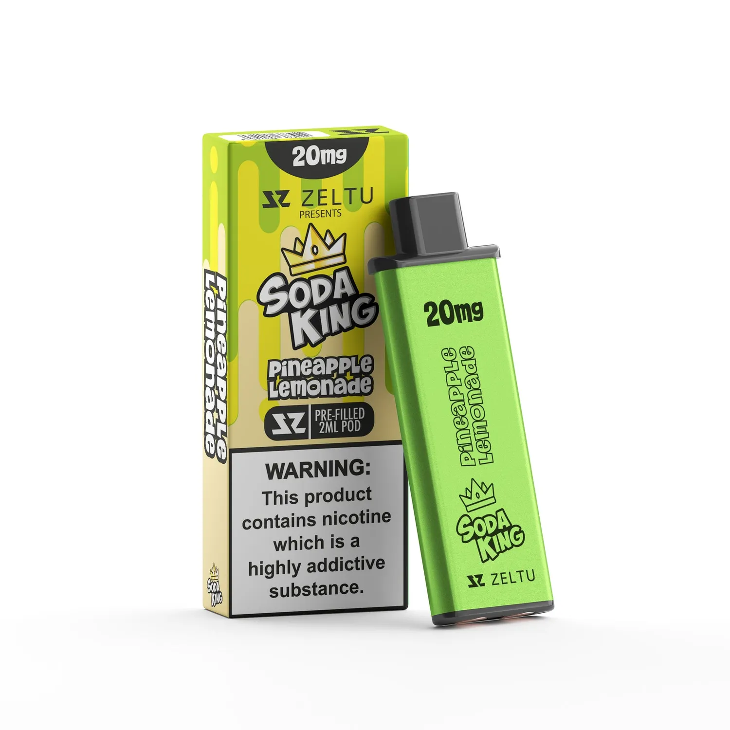 Zeltu Soda King pod precaricate ghiacciate compatibili X3