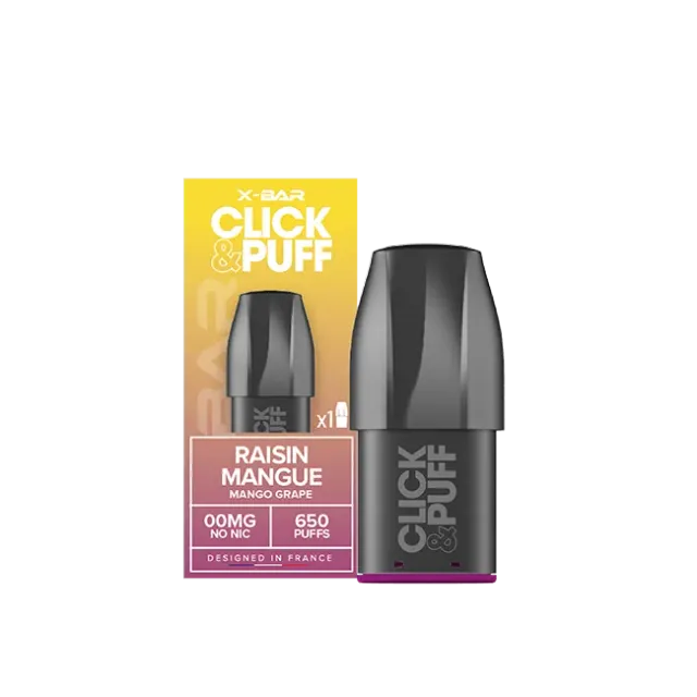 X-Bar Click Puff Mango Grape pod ricambio