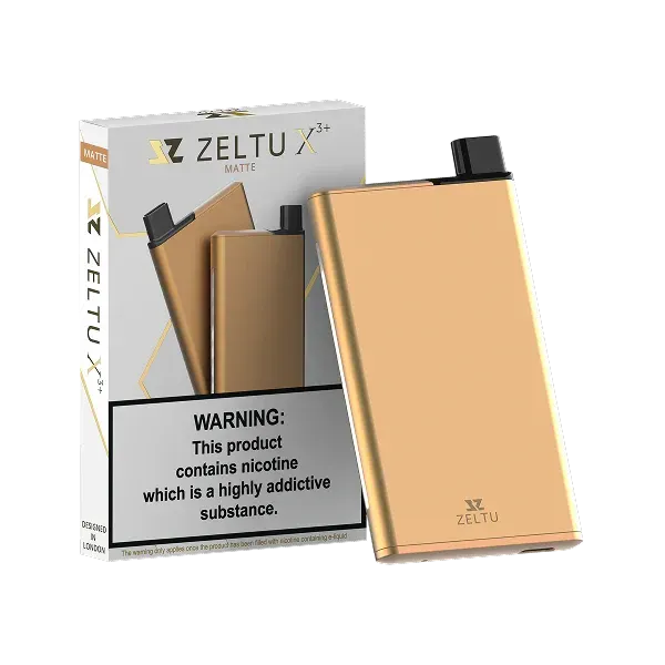 Zeltu X3+ Matte Burnt Gold sigaretta elettronica +10ml
