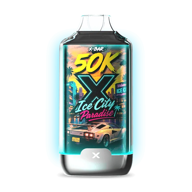 X-Bar 50K Ice City Sigaretta Elettronica Paradise 50K Puff