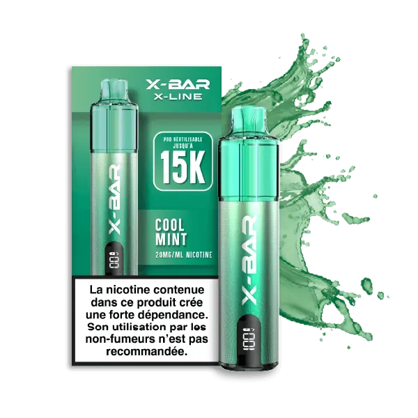 X-Bar X-Line Cool Mint kit sigaretta elettronica menta fresca