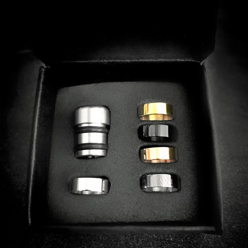 Animodz King Pack Tick drip tip 510 inox 6 pezzi
