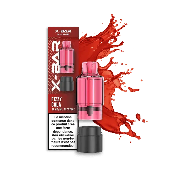 X-Bar X-Line Fizzy Cola Pod Precaricata Cola