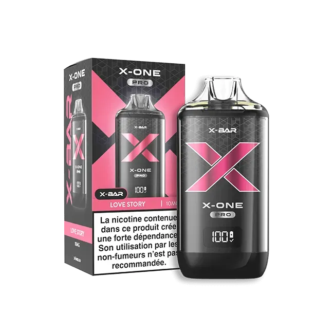X-Bar X-One Pro kit Love Story fruttato dolce