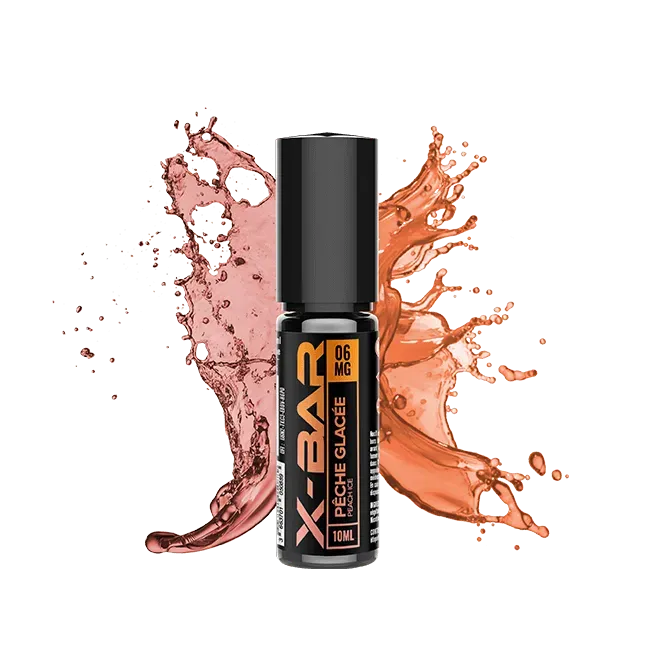 X-Bar Classic Nic liquido 10ml Icy Peach pesca ghiacciata