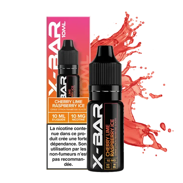 X-Bar E-liquid Cherry Lime Raspberry 10ml fruttato