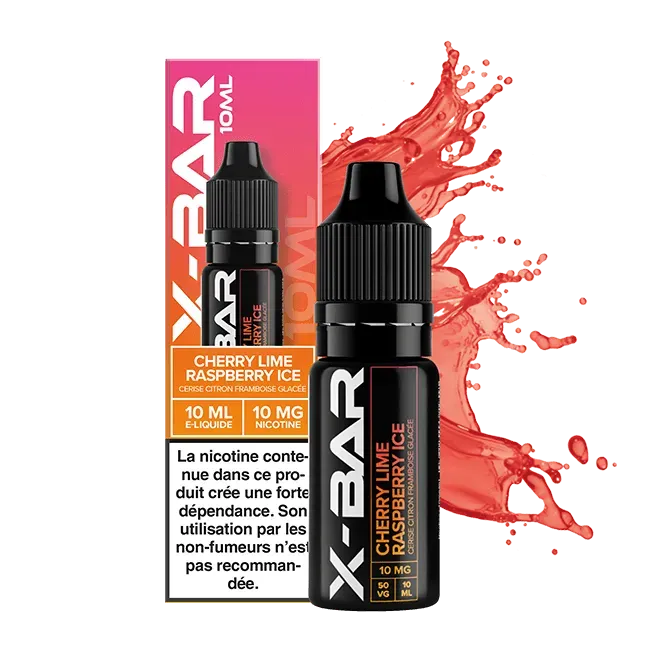 X-Bar E-liquid Cherry Lime Raspberry 10ml fruttato