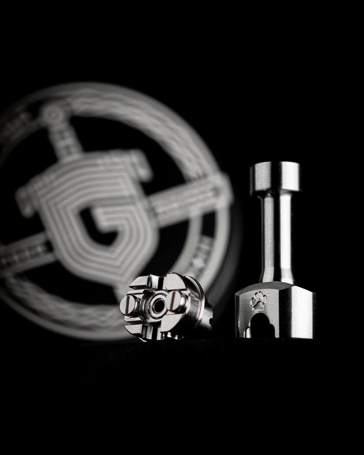 Animodz Gallus RBA atomizzatore rigenerabile Boro 7 pin