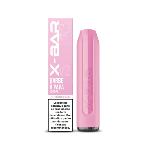 X-Bar 650 Cotton Candy Monouso Zucchero Filato