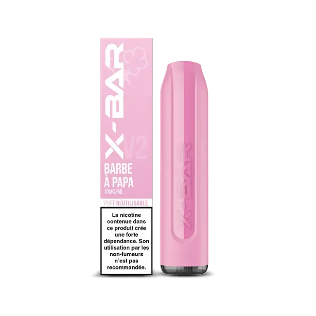 X-Bar 650 Cotton Candy Monouso Zucchero Filato