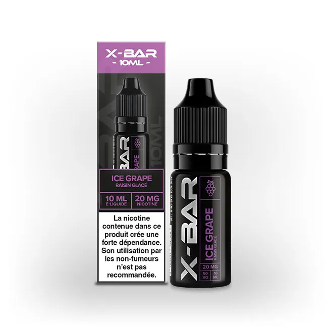 X-Bar 650 Ice Grape liquido 10ml uva ghiaccio