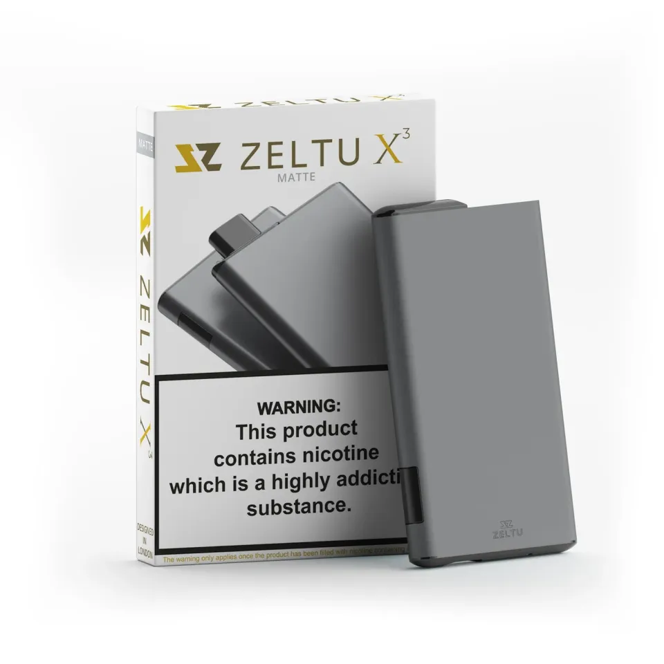 Zeltu X3 Pod Kit Matte Space Grey ricaricabile