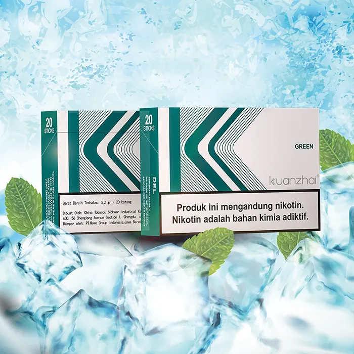 Sixhill Kuanzhai Green stick tabacco riscaldato per Kungfu Air