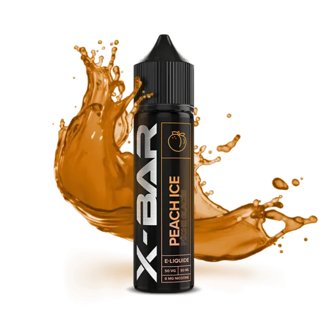 X-Bar Liquido 50ml Peach Ice Pesca Ghiacciata