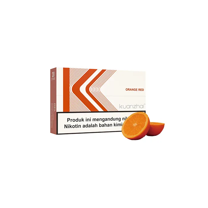 Sixhill Kuanzhai Orange Red stick tabacco riscaldato Kungfu Air