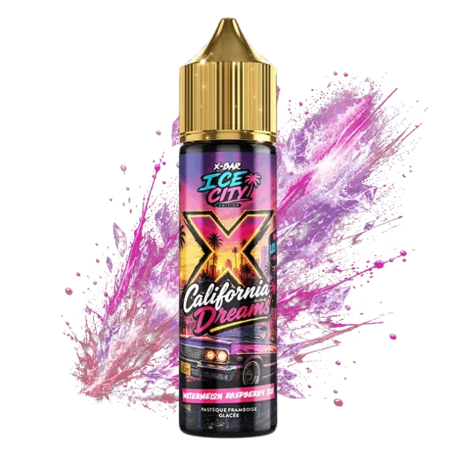 X-Bar Ice City 50ml Watermelon Raspberry fresco