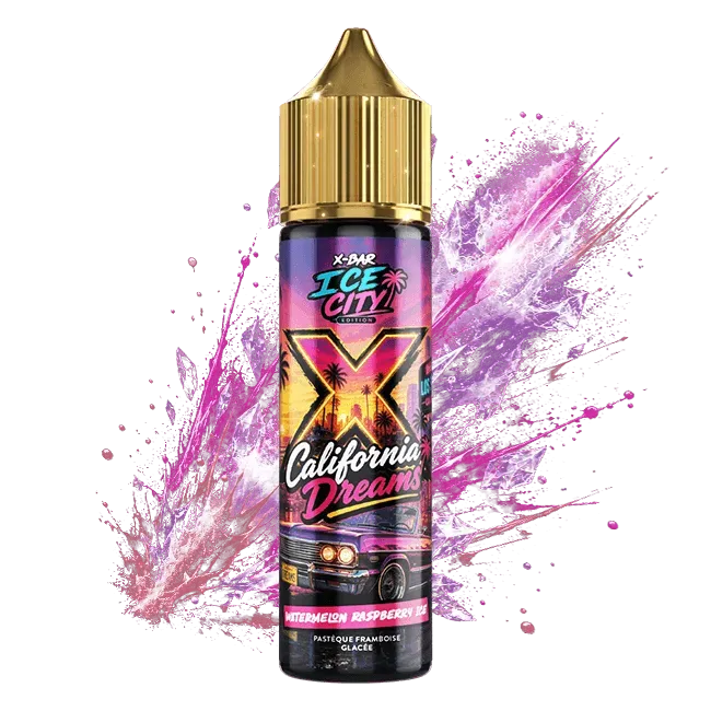 X-Bar Ice City 50ml Watermelon Raspberry fresco