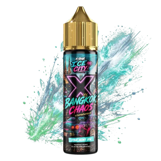 X-Bar Ice City liquido 50ml Star Mint menta glaciale