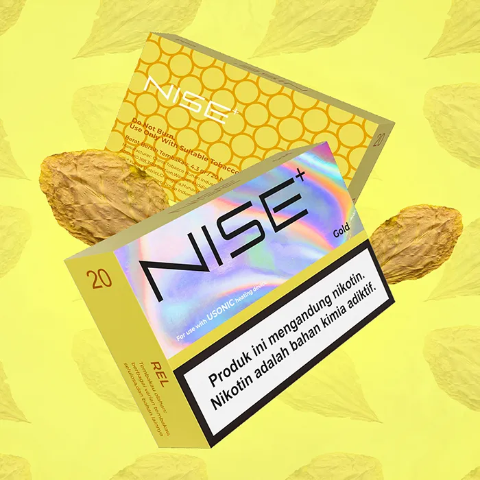 Sixhill NISE Gold stick tabacco riscaldato 20 pezzi Usonic
