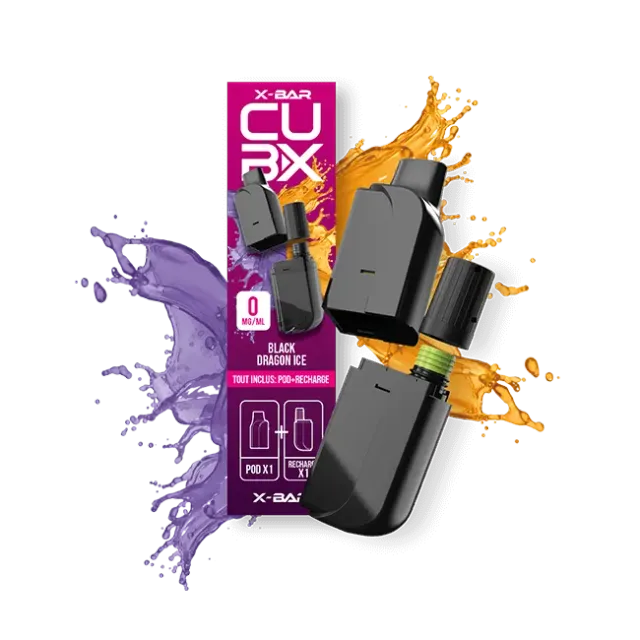 X-Bar CUB-X 2 Pod Black Dragon Ice frutti neri