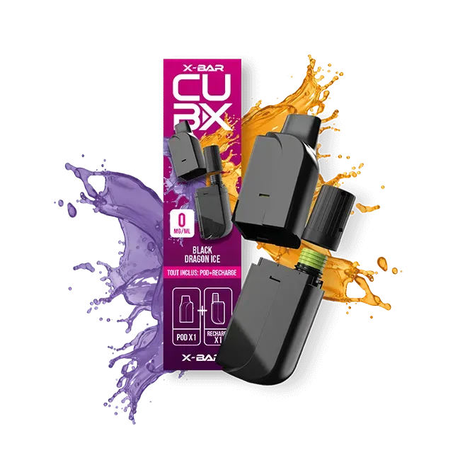 X-Bar CUB-X 2 Pod Black Dragon Ice frutti neri