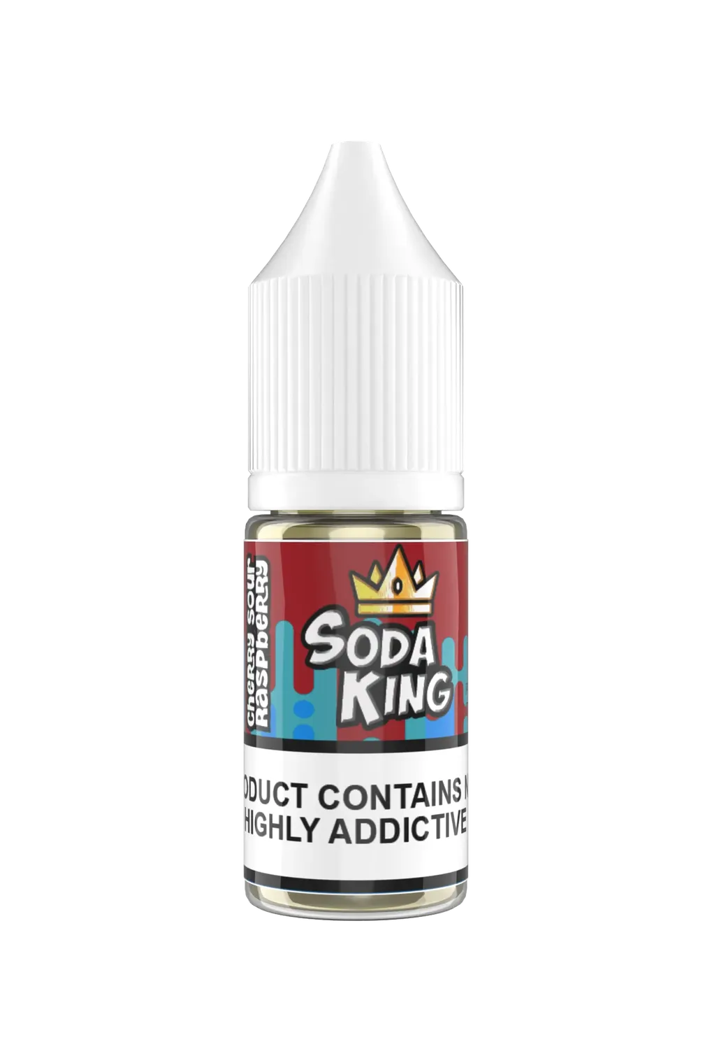 Zeltu Soda King Cherry Sour Raspberry liquido 10ml 10mg fruttato