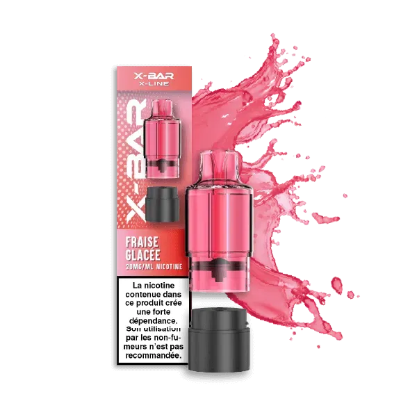 X-Bar X-Line Pod Strawberry Ice
