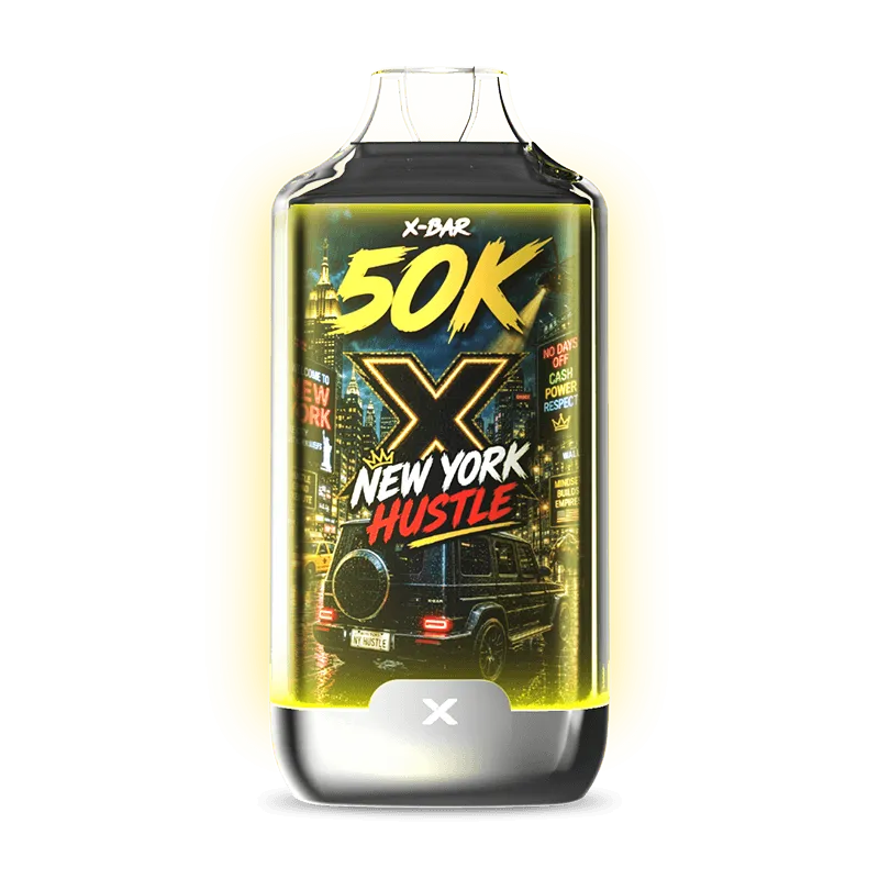 X-Bar 50K Ice City New York Hustle Monouso Ghiacciata
