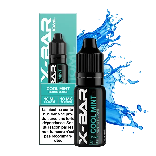 X-Bar liquido 10ml Cool Mint menta fresca