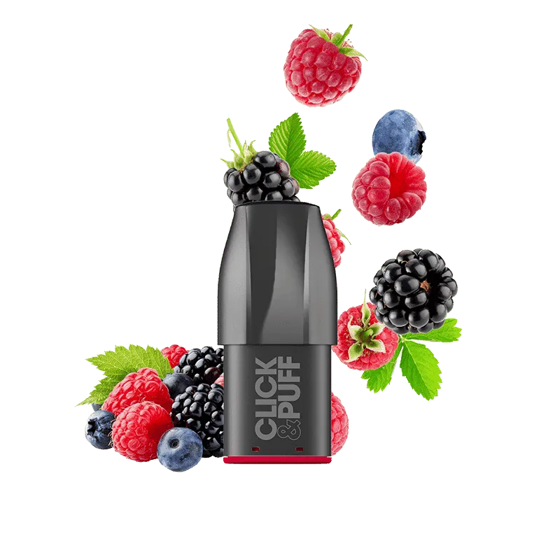 X-Bar Click & Puff Kit puff Red Fruits frutti rossi