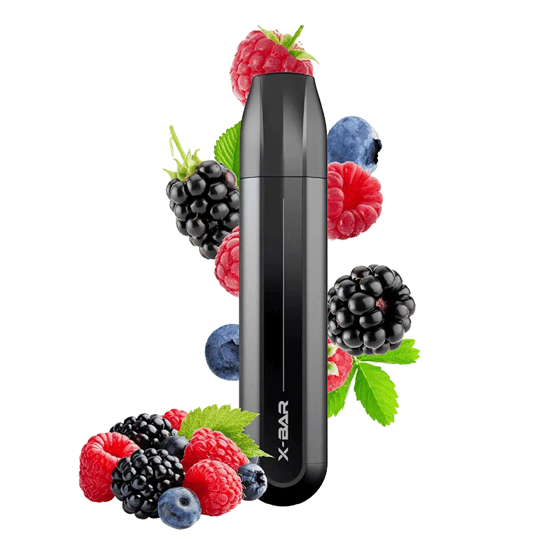 X-Bar Click & Puff Kit puff Red Fruits frutti rossi