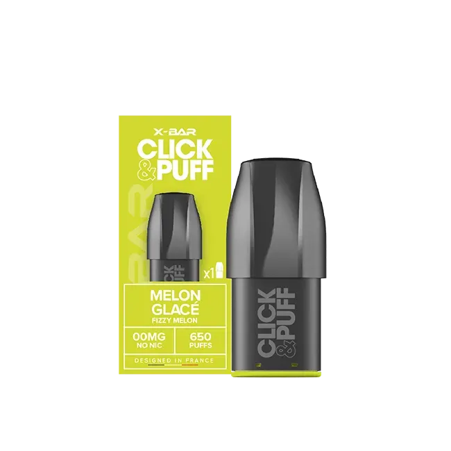 X-Bar 650 Click & Puff Pod Ice Melon melone ghiaccio