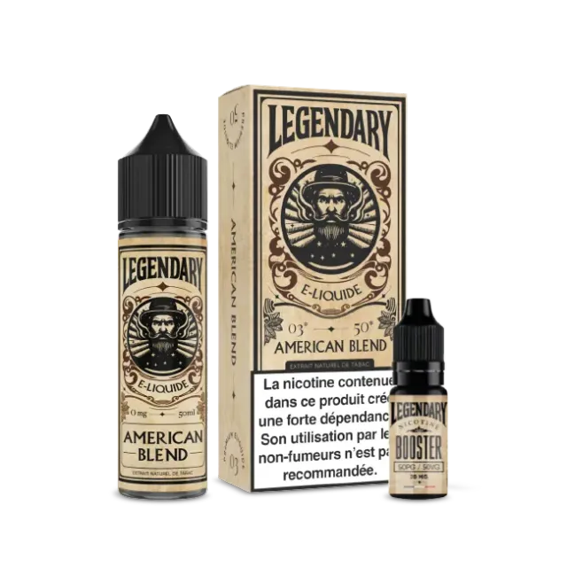 X-Bar Legendary liquido 50ml American Blend tabacco
