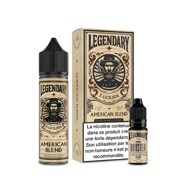 X-Bar Legendary liquido 50ml American Blend tabacco