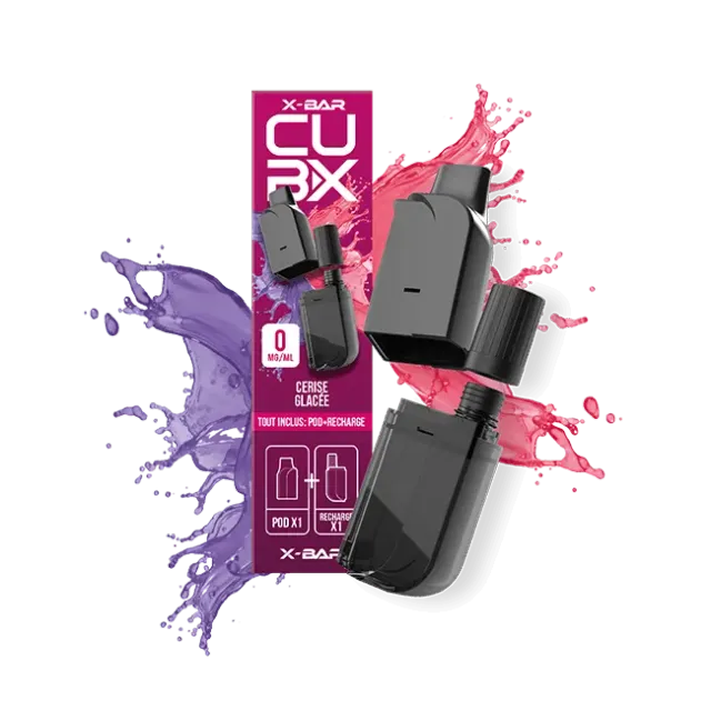 X-Bar CUBX 2 Pod Cherry Ice 2 pezzi fresco