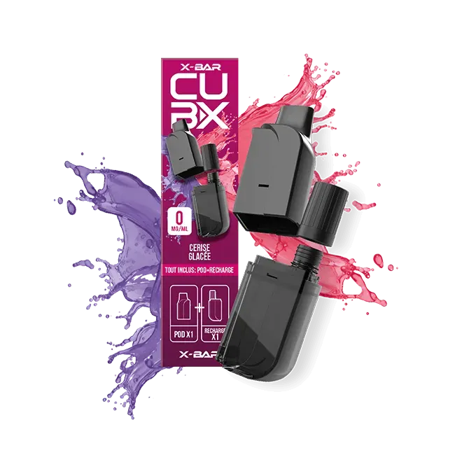 X-Bar CUBX 2 Pod Cherry Ice 2 pezzi fresco