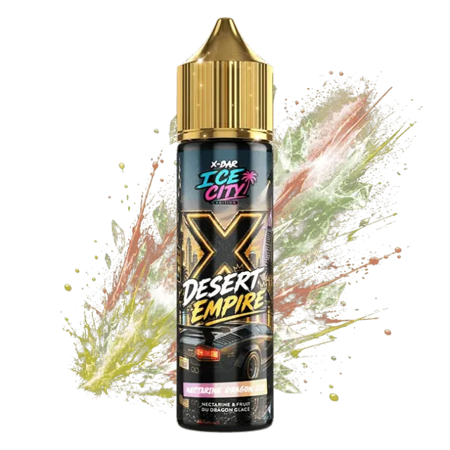 X-Bar 650 Ice City liquido 50ml Nectarine Dragon fruttato