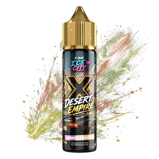 X-Bar 650 Ice City liquido 50ml Nectarine Dragon fruttato