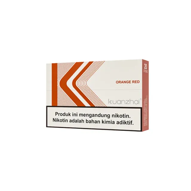 Sixhill Kuanzhai Orange Red stick tabacco riscaldato Kungfu Air