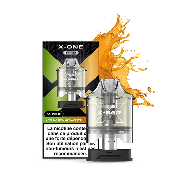 X-Bar X-One Pro Pod Kiwi Passion Guava 2pz Fruttato