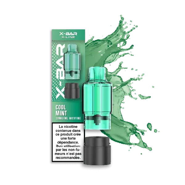 X-Bar X-Line Cool Mint Pod Precaricata Menta