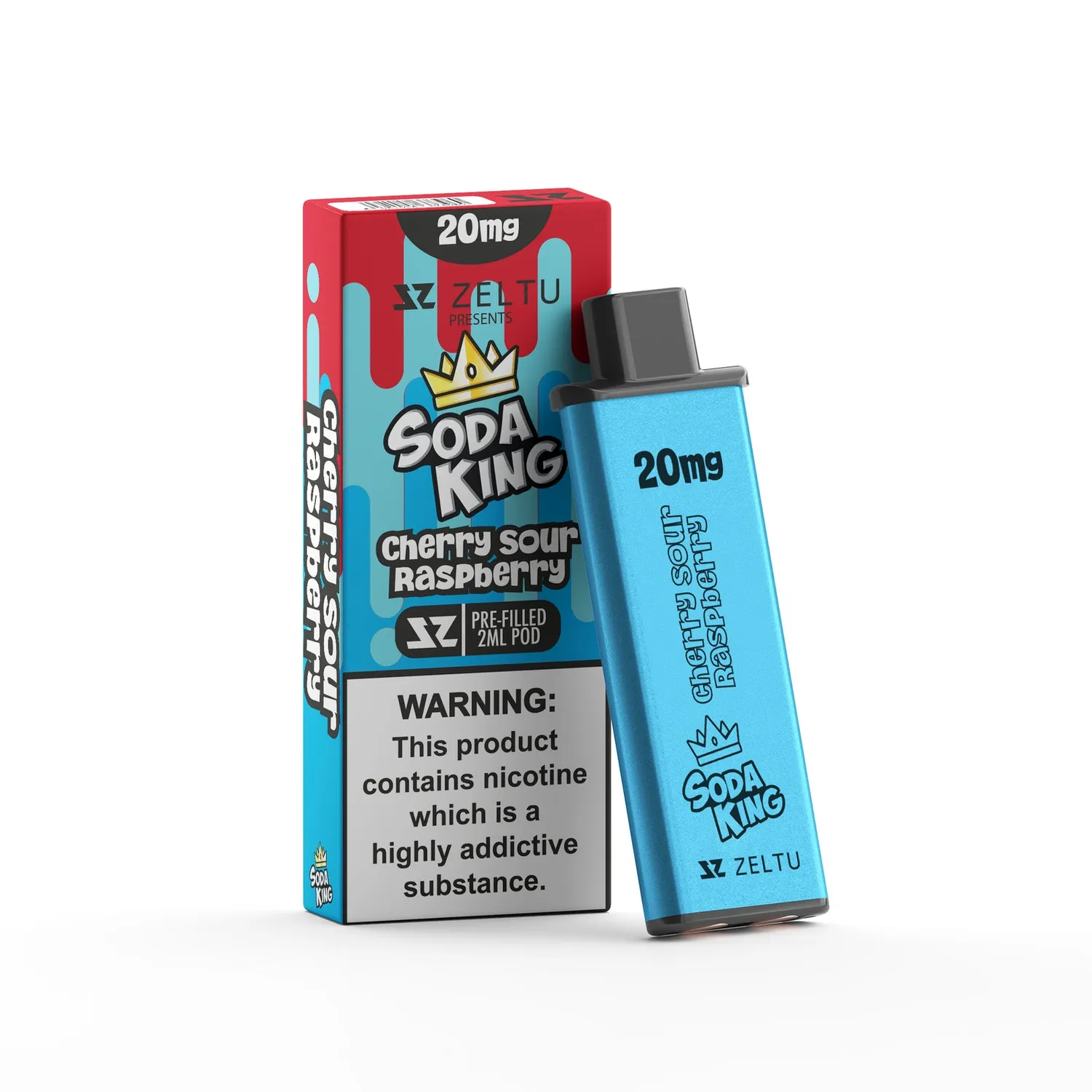 Zeltu Soda King pod precaricate ghiacciate compatibili X3